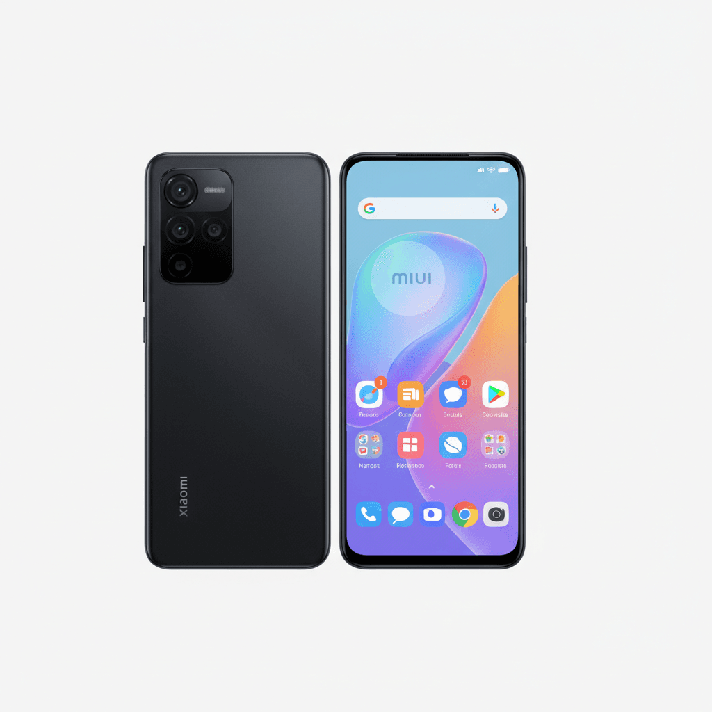 Midnight black Redmi Note 13 Pro smartphone showing camera array
